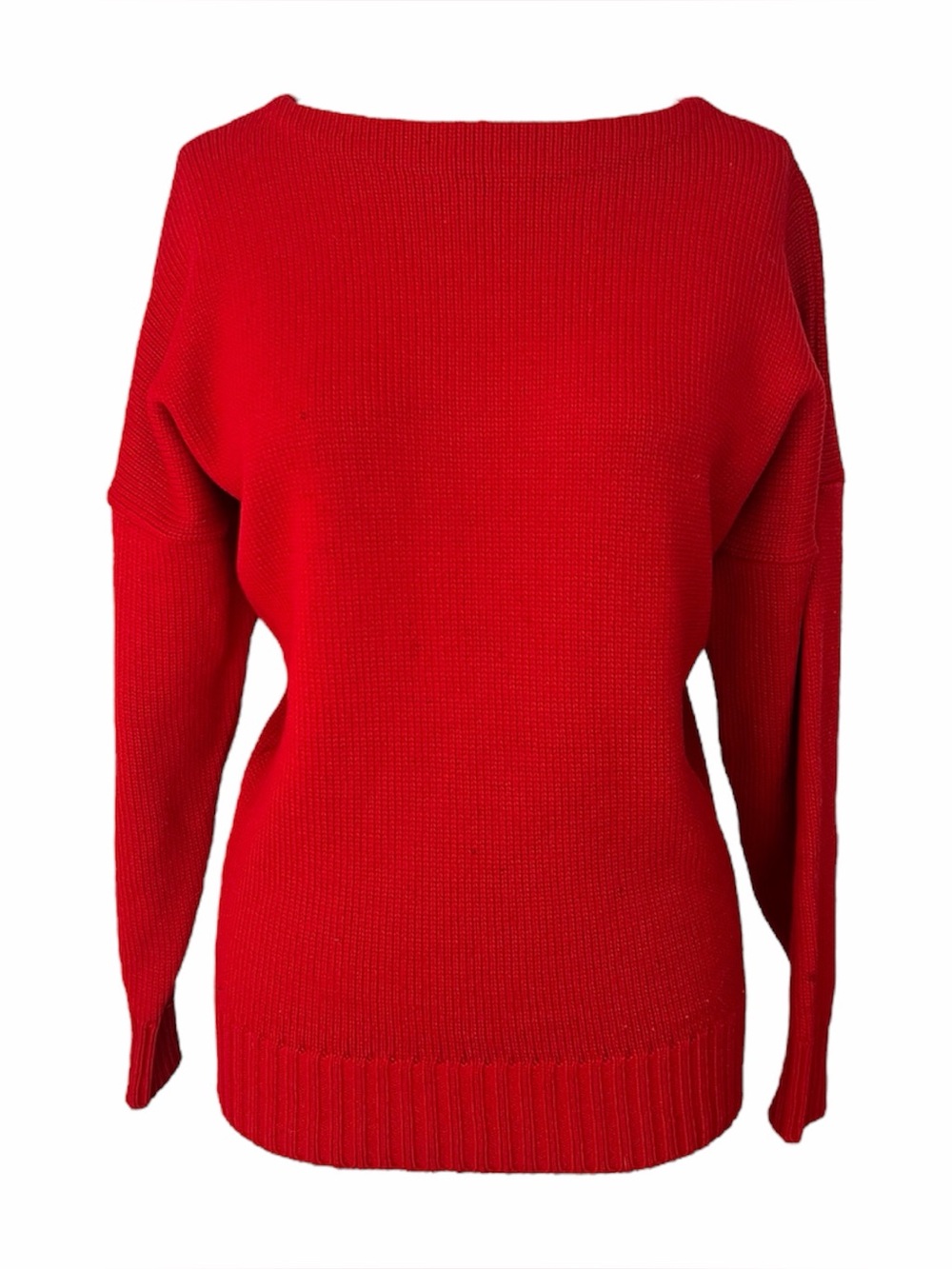 Vintage Ann Taylor Red Wool Sweater